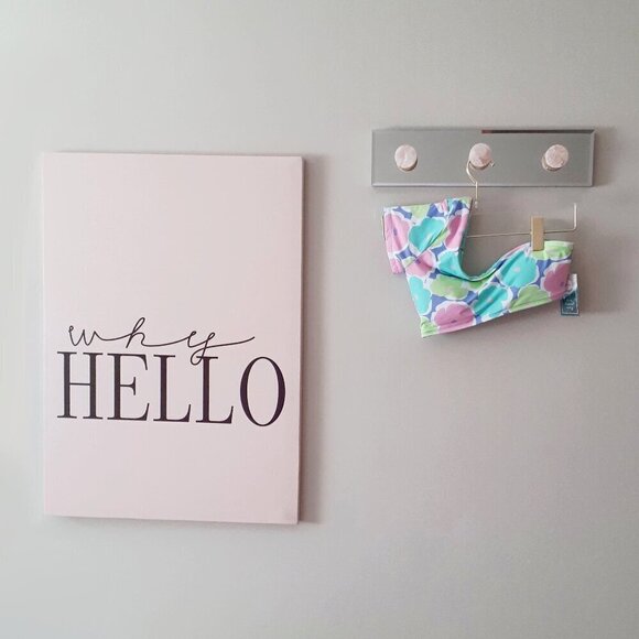 NWT Eidon floral print cap sleeve tankini & bikini bottom set, S - Picture 9 of 16